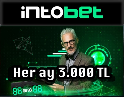 Her ay 3.000 TL’ye Kadar Bonus!