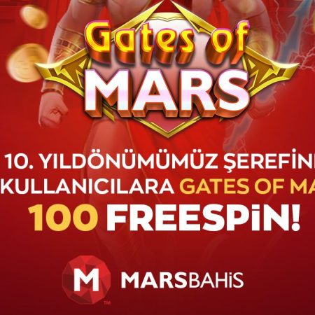 Gates of Mars’ta Herkese 100 Free Spin!